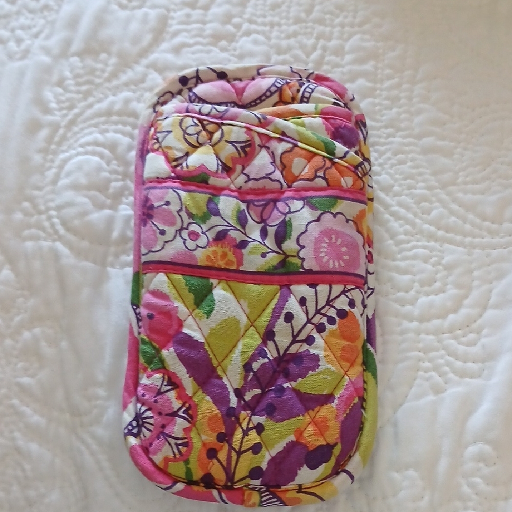 Vera Bradley Floral Quilted Eyeglass Case